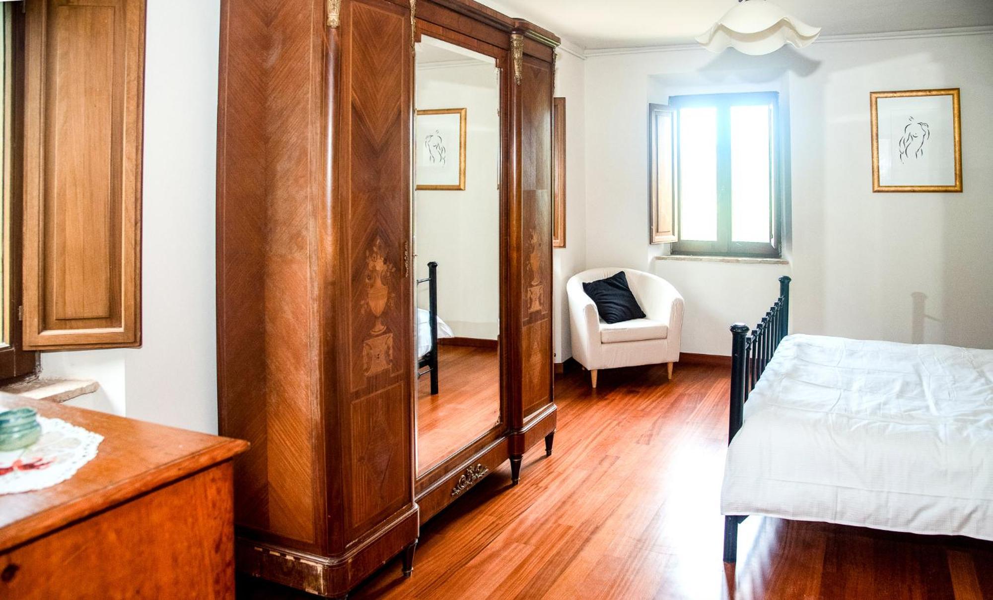 La Mela Rosa Bed & Breakfast Amandola Bagian luar foto